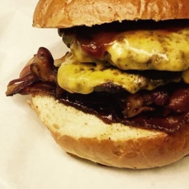 Hickory Steak Burger.