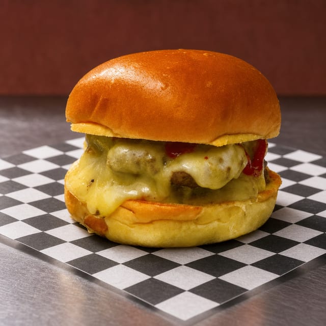 Steak Burger.