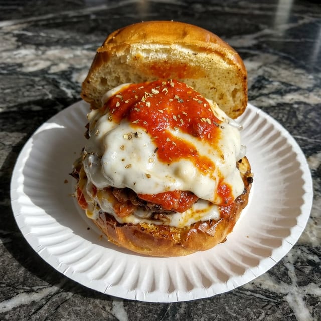 Pizza Steak Burger.