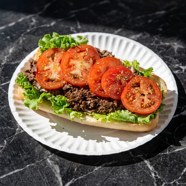 Steak Hoagie.